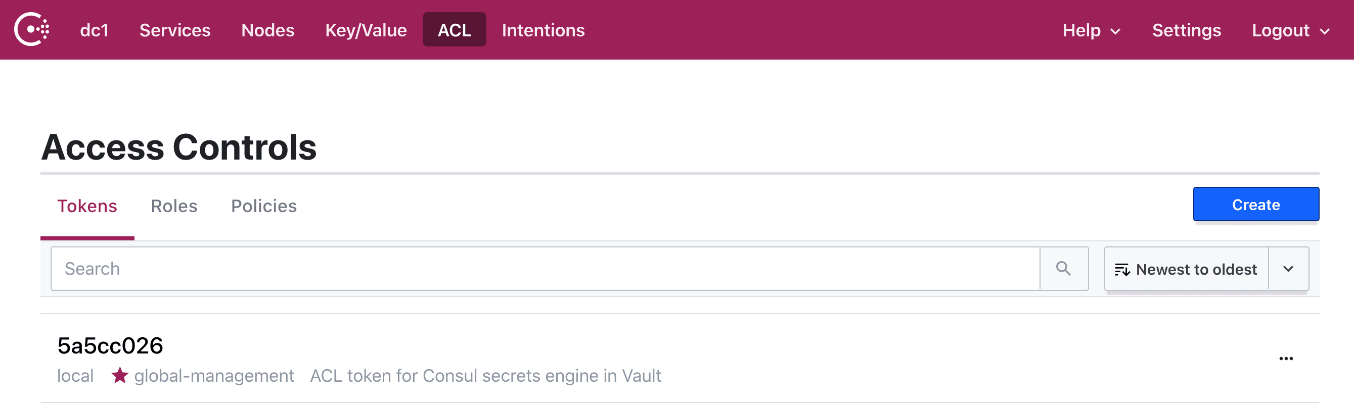 HashiCorp Consul ACL policies for Vault