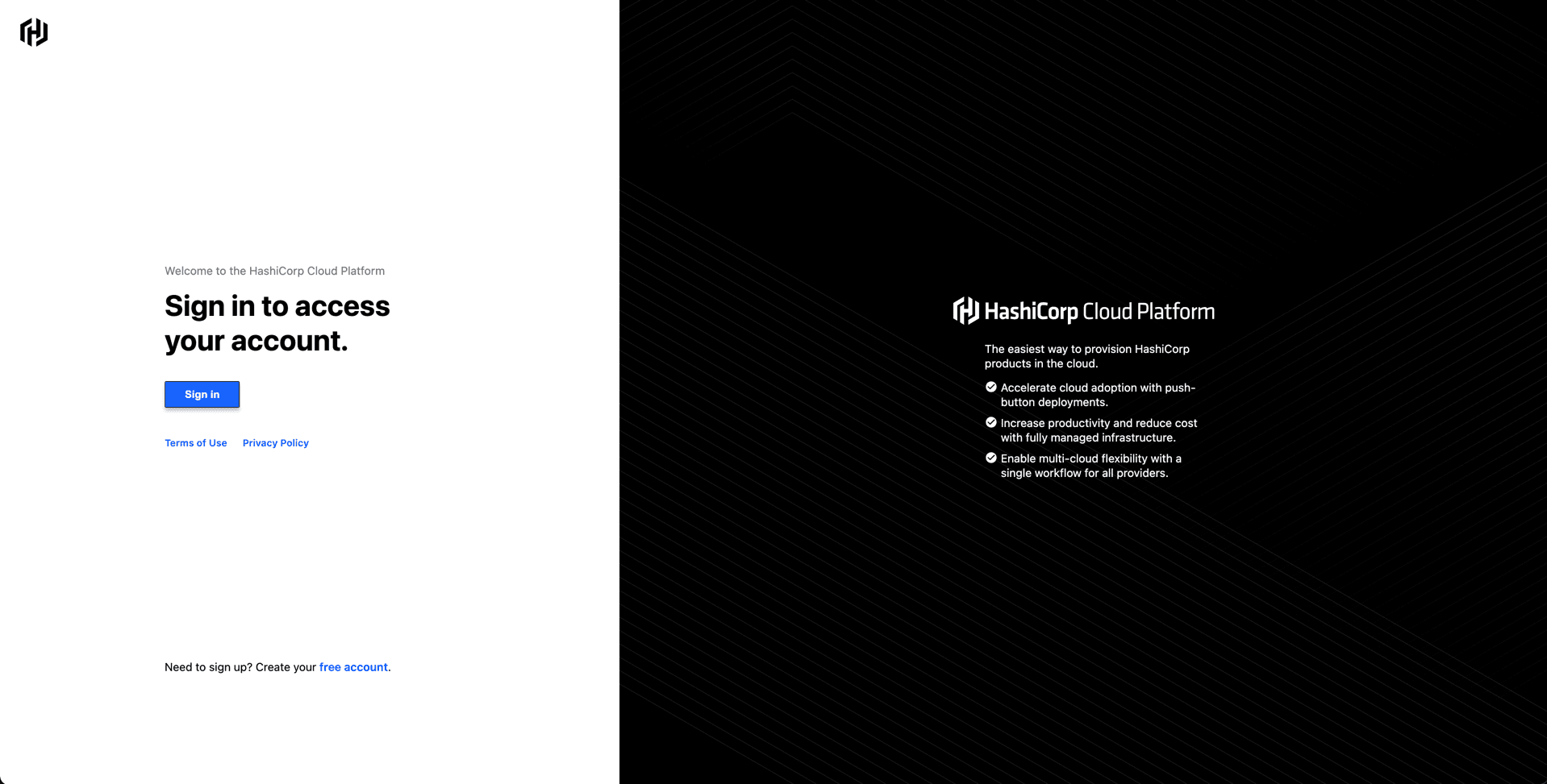 HCP Login