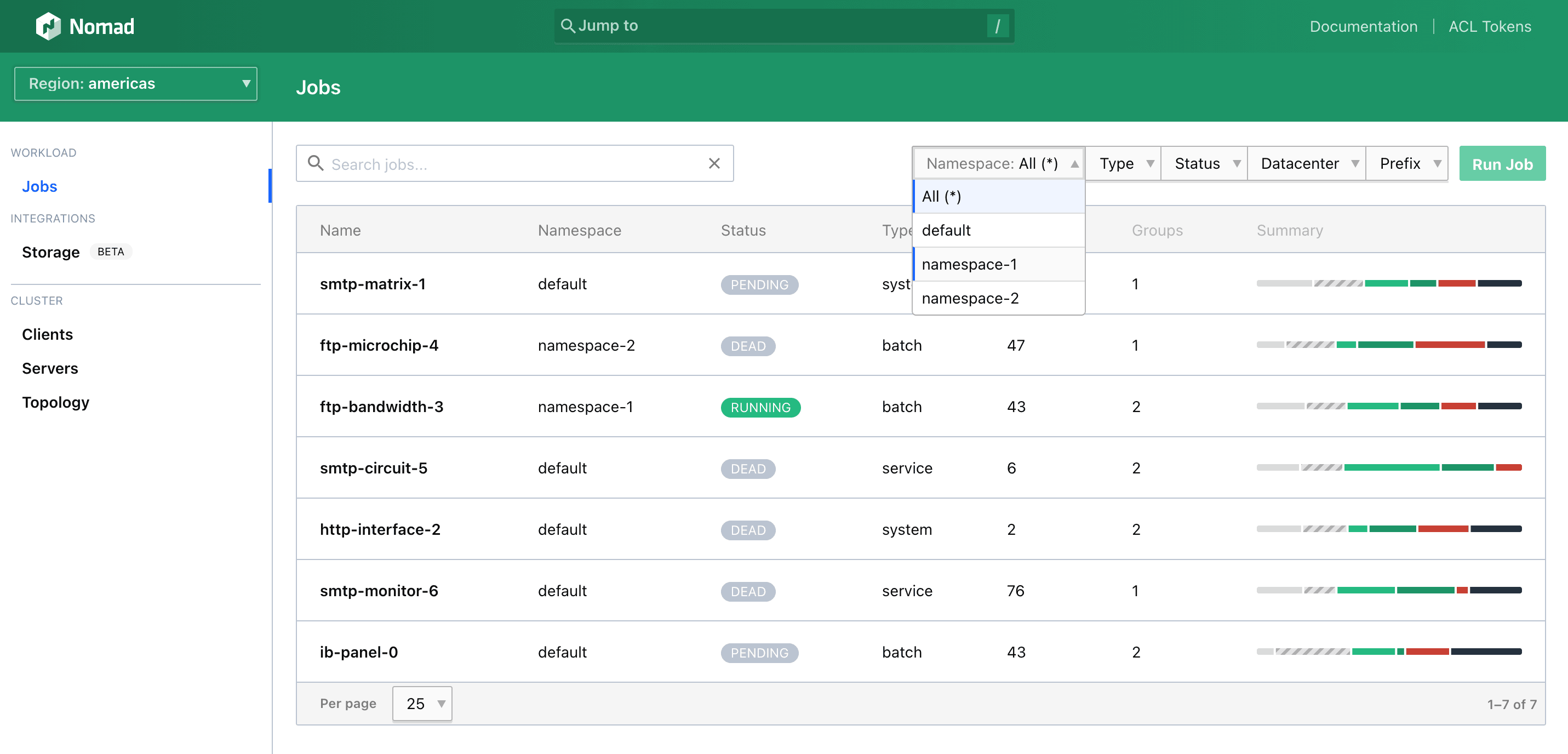 Namespaces