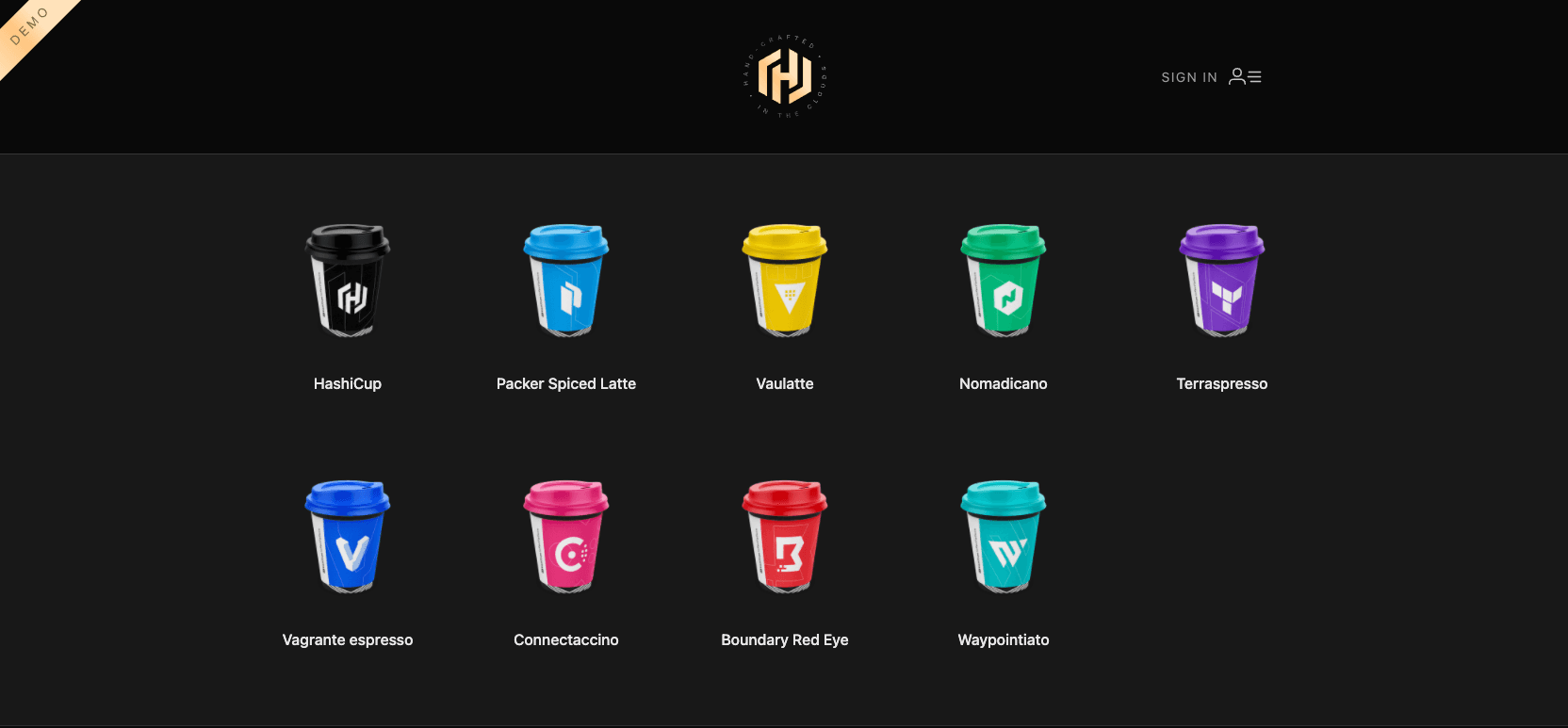 HashiCups