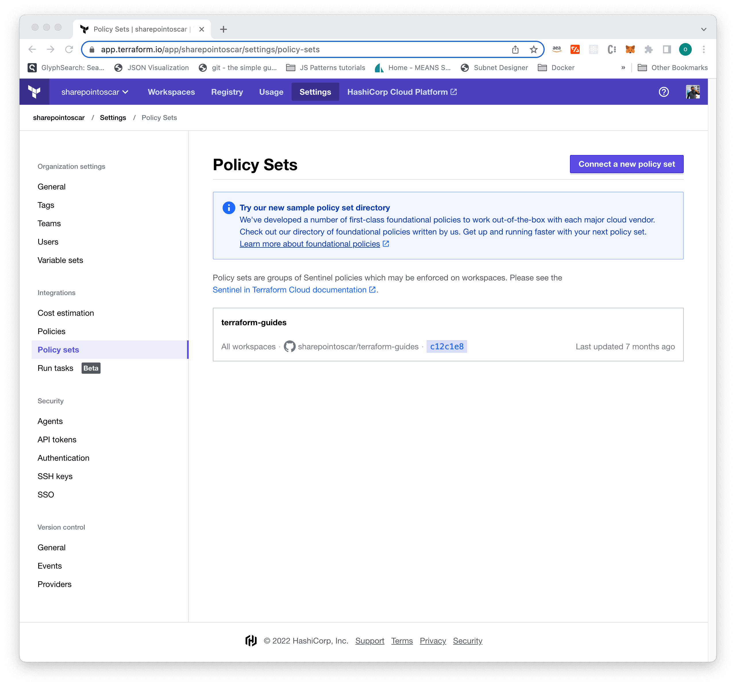 Configured Policy Sets