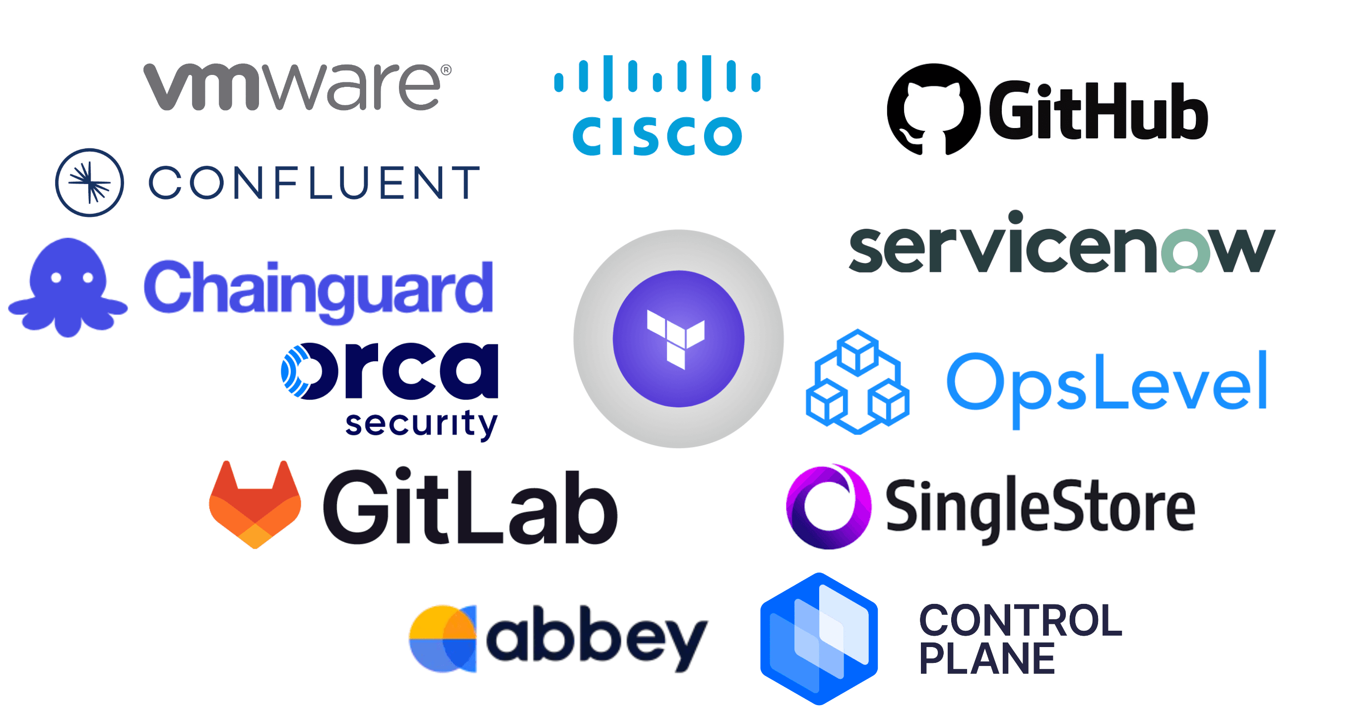 Terraform integrations logos Q3 2023