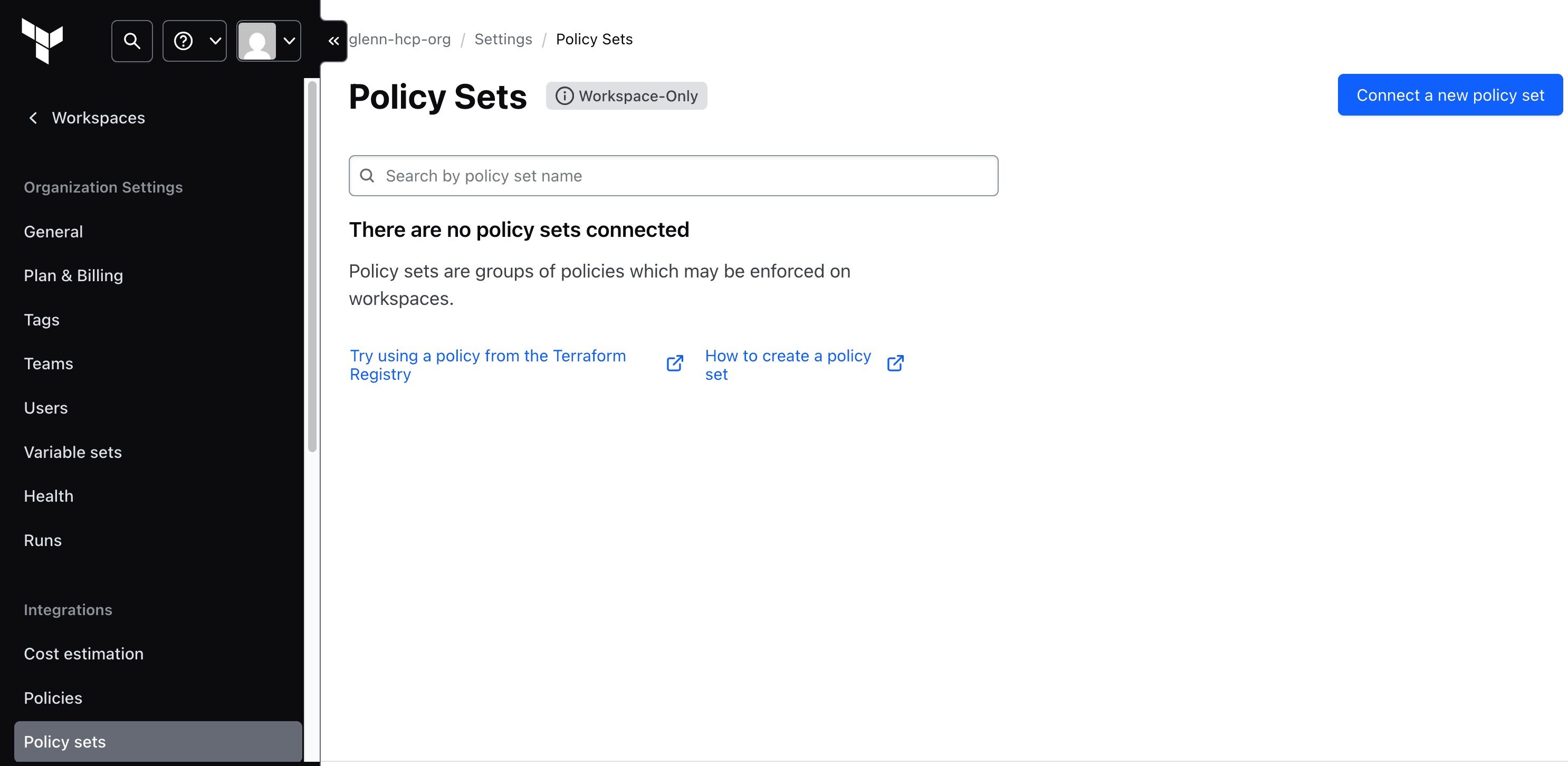 Policy sets