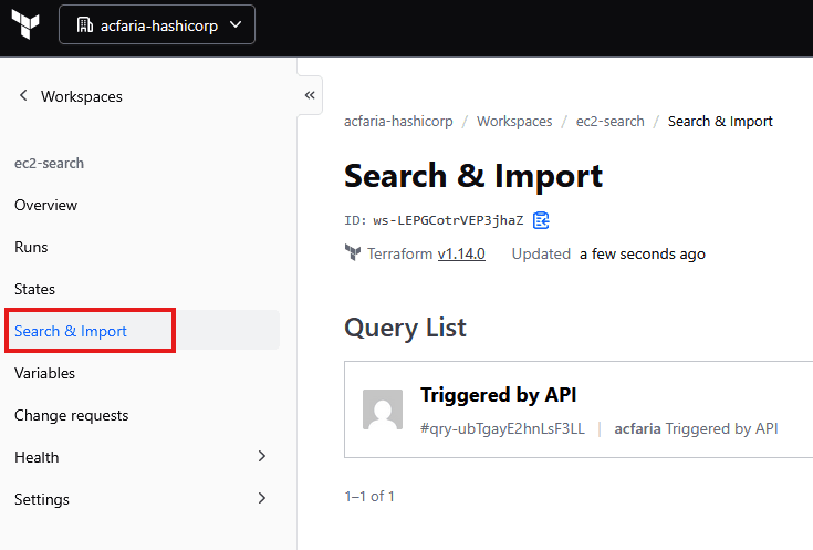 Search & Import
