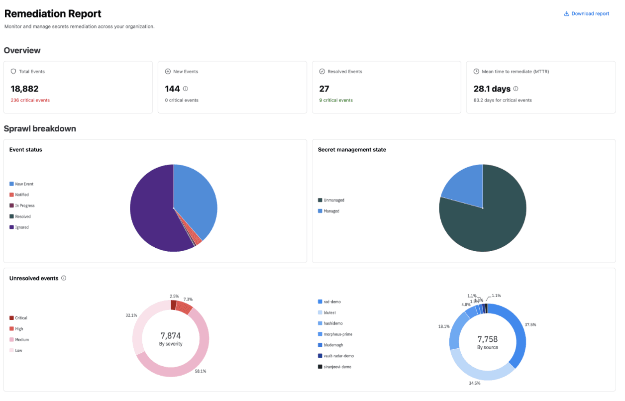 Remediation report